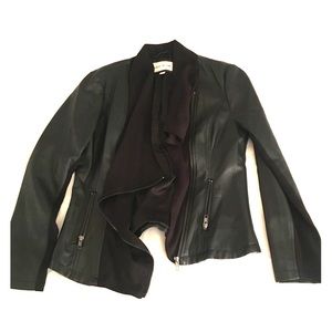 Olive & Oak Faux Leather Jacket